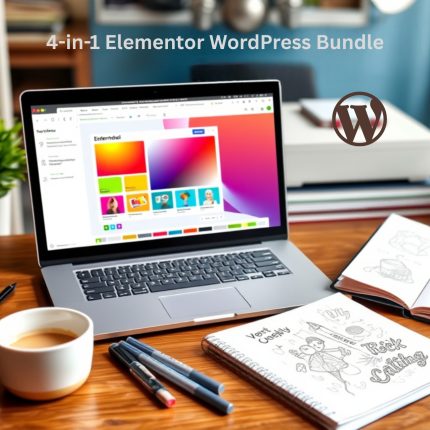 4-in-1 Elementor WordPress Bundle