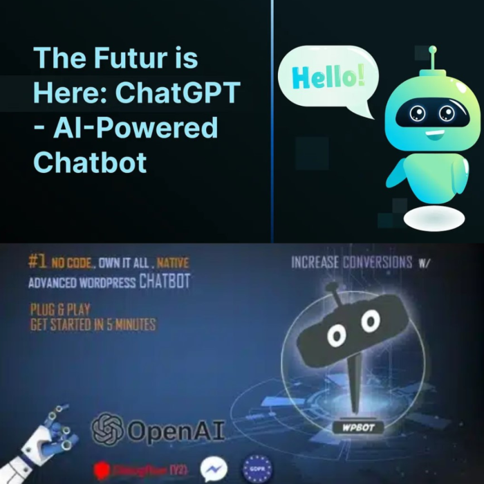 AI ChatBot with ChatGPT