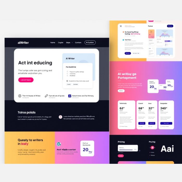 Aai - AI Writer & AI Copywriting Landing Page Theme