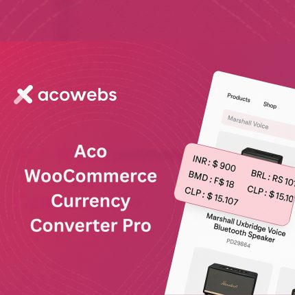 Aco WooCommerce Currency Converter Pro
