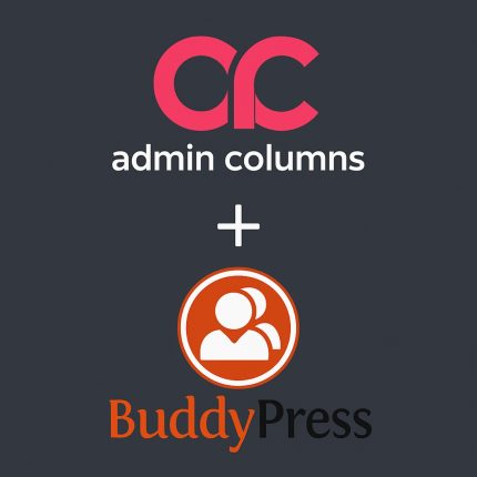 Admin Columns Pro – Enhanced BuddyPress Column