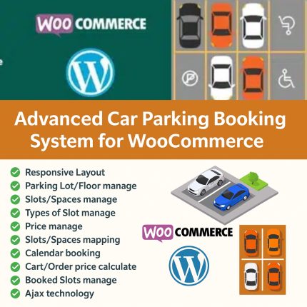 Advance Car Park Booking Management for WooCommerce