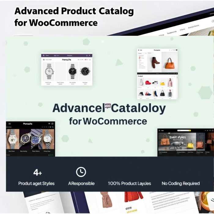 Advanced Product Catalog for WooCommerce