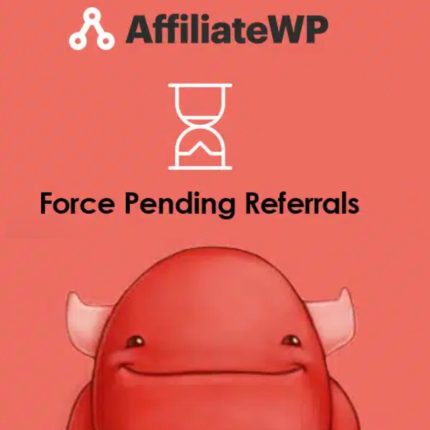AffiliateWP – Force Pending Referrals