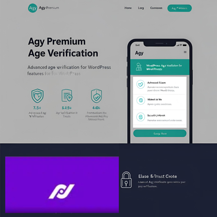 Agy Premium – Advanced Age Verification for WordPress