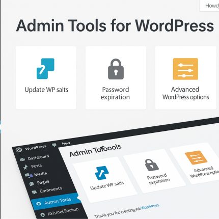 Admin Tools for WordPress