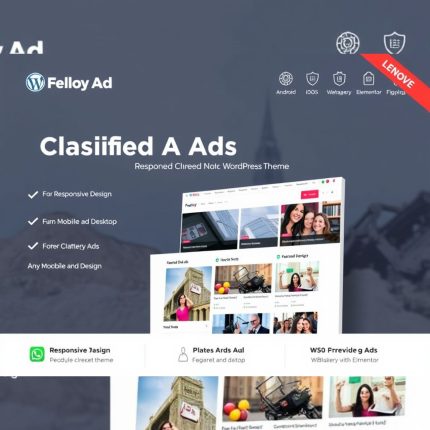 AdForest - Classified Ads WordPress Theme