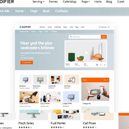 Adifier - Classified Ads WordPress Theme