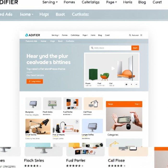 Adifier - Classified Ads WordPress Theme