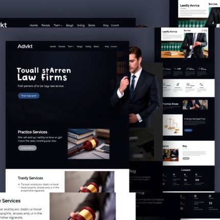 Advkt - Lawyer Attorney & Law Firm WordPress Theme