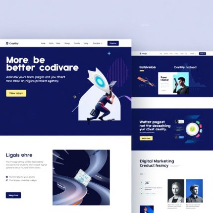 Agenxe – Creative Agency WordPress Theme