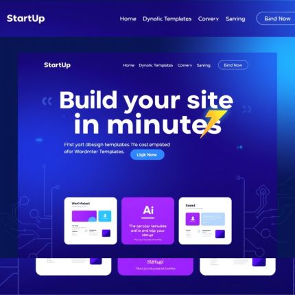 AI Hub - Startup & Technology WordPress Theme