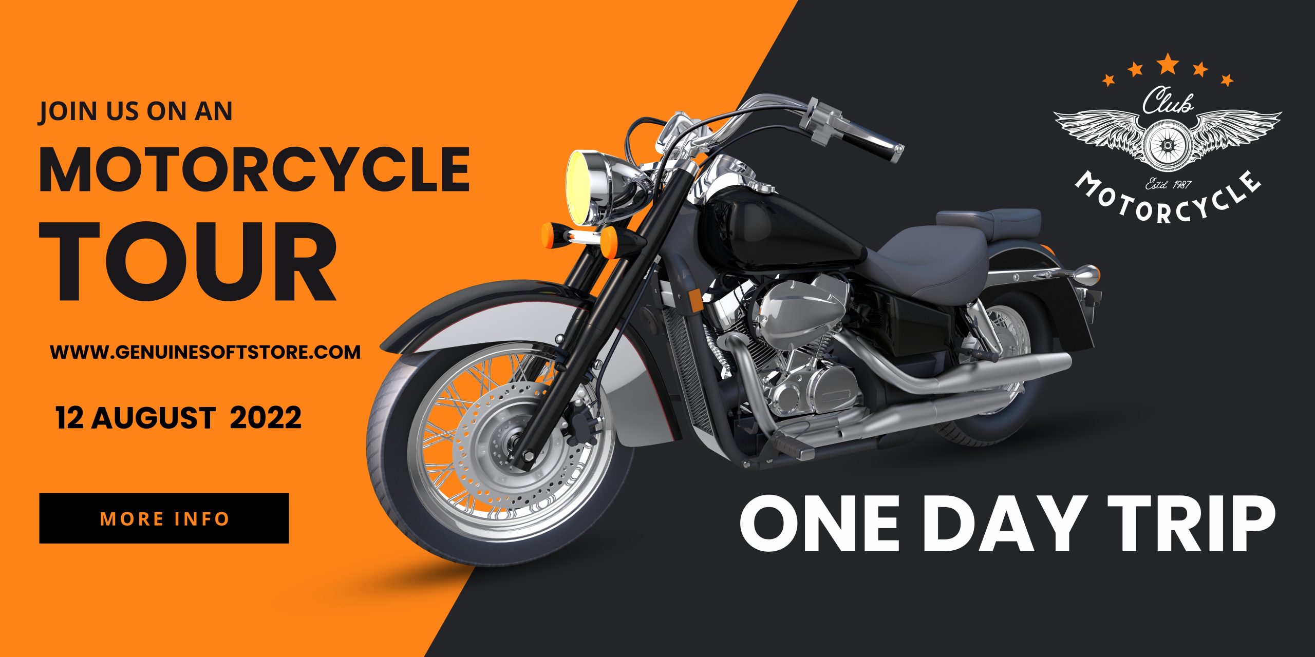 Motorcycle Tour Banner